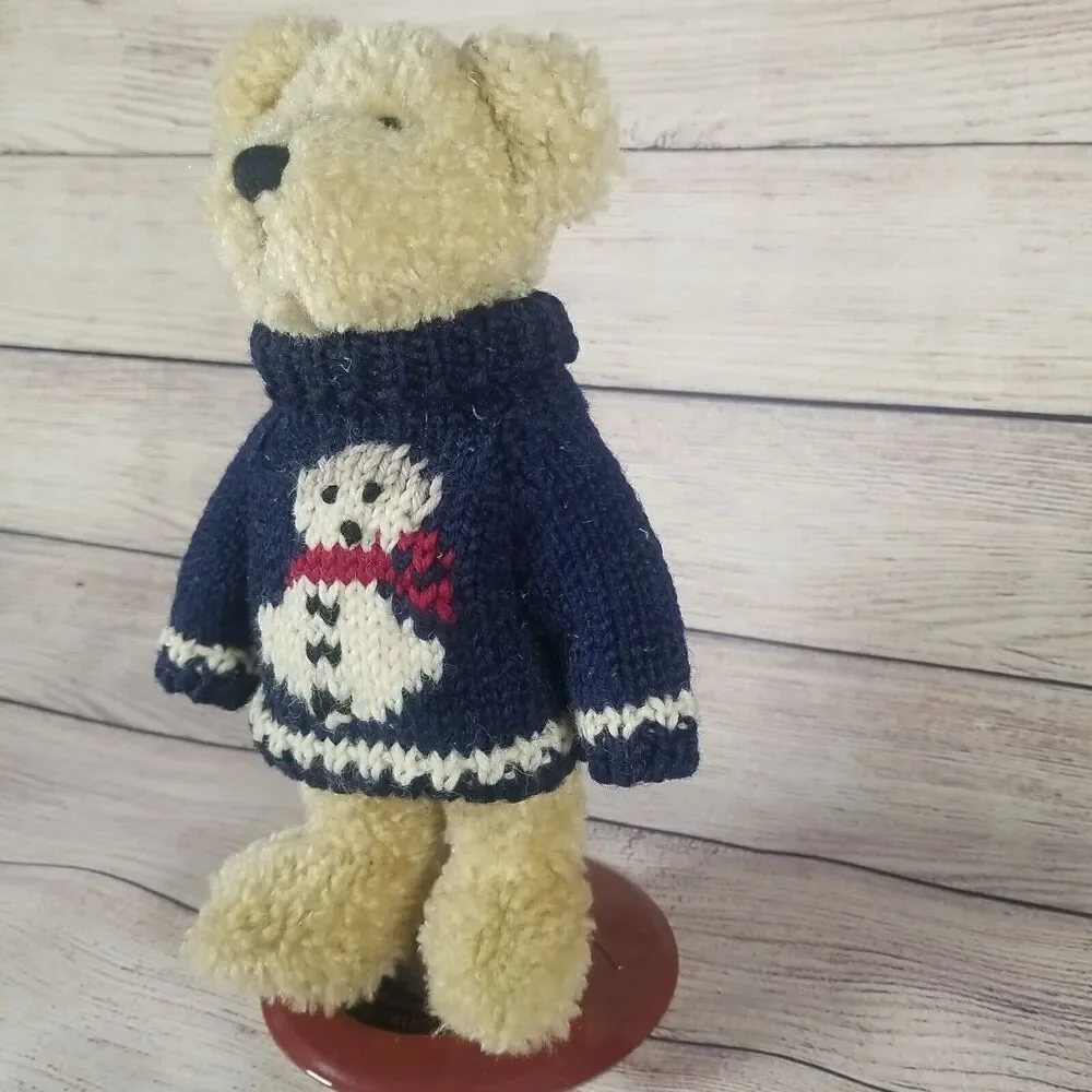 Boyds Bears & Friends Breezy T Frostman Plush Stuffed 8